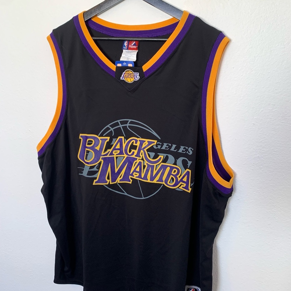 Los Angeles Lakers Black Mamba Adidas Jersey